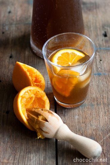 appelsiini-kookosjaatee