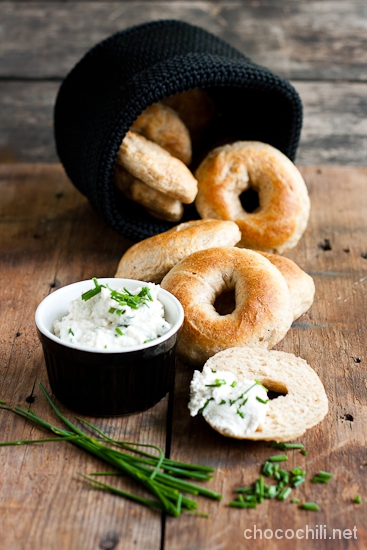 tuorejuusto-bagelit
