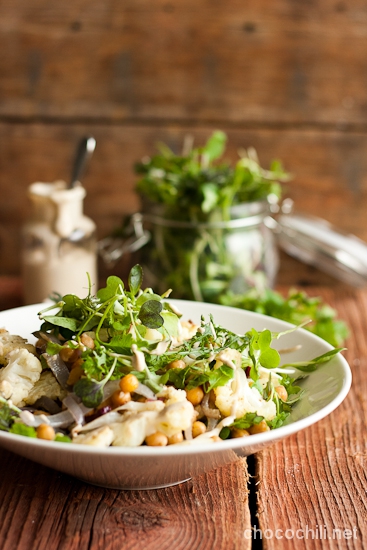 kukkakaali-kikhernesalaatti2