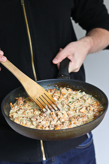 kantarellikastike