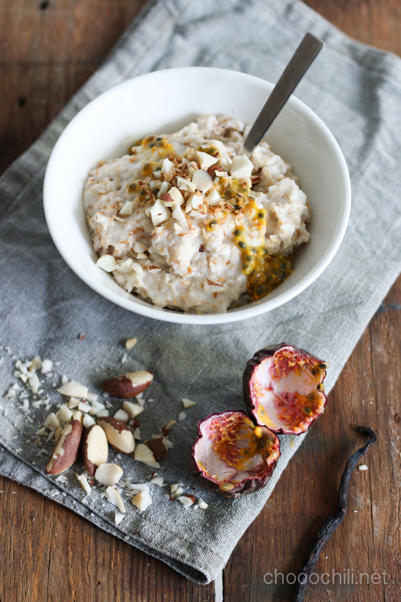 passionhedelmä-kookospuuro